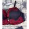 CONJUNTO SUTIÃ E CALCINHA Renda Preta e Vermelho 2