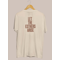CAMISETA AD UNISSEX "LET THE ESTHERS ARISE" BEGE