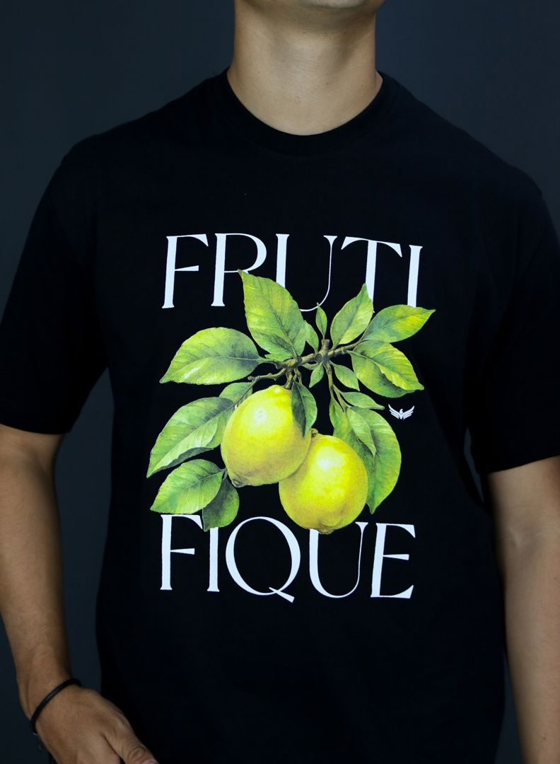 CAMISETA ADULTO FRUTIFIQUE PRETO