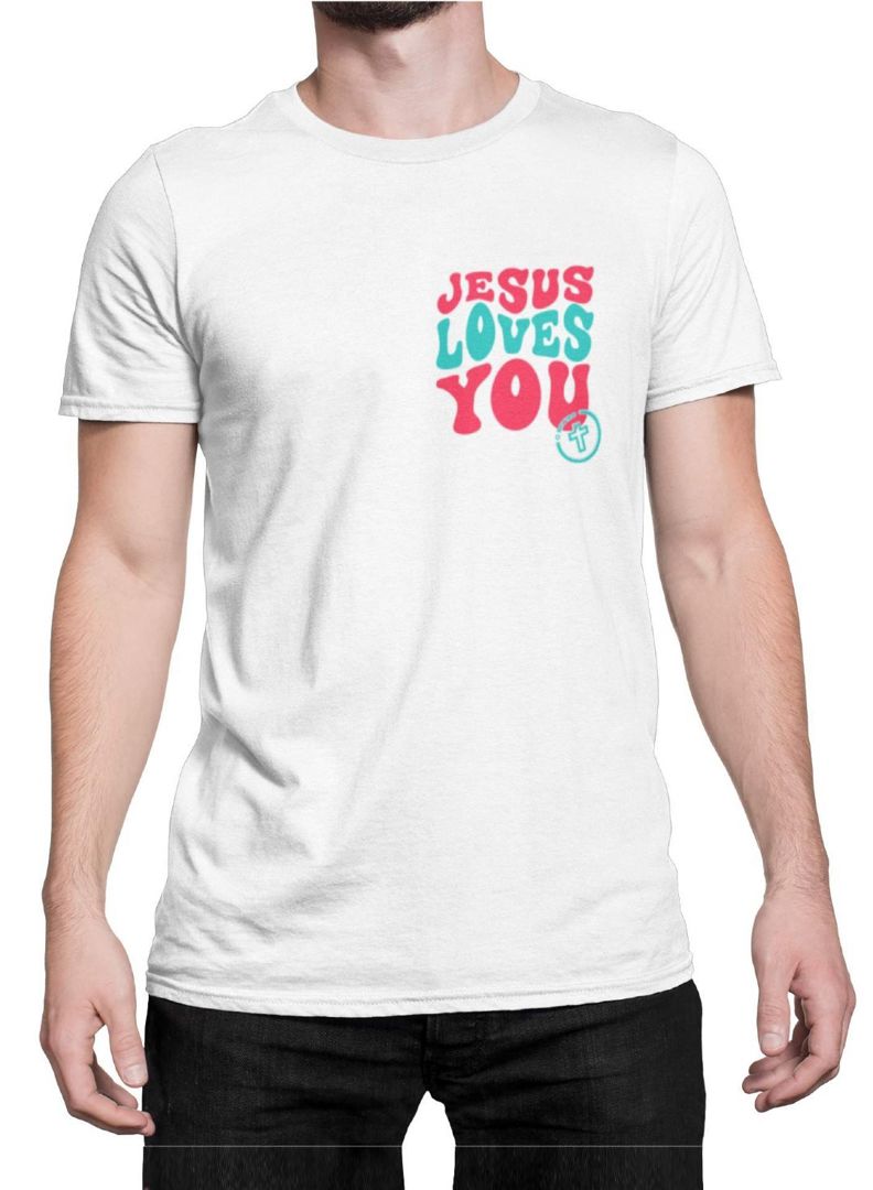 CAMISETA AD UNISSEX - O RETIRO  - JESUS LOVES