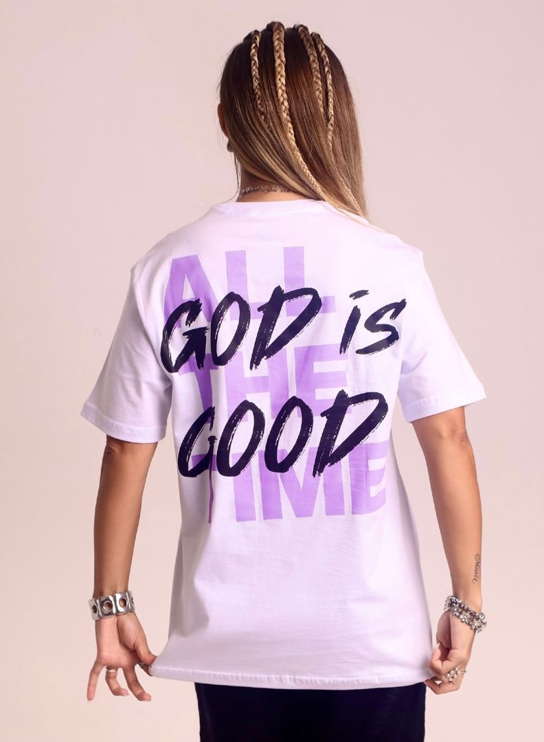 CAMISETA AD GOD IS GOOD ALL THE TIME